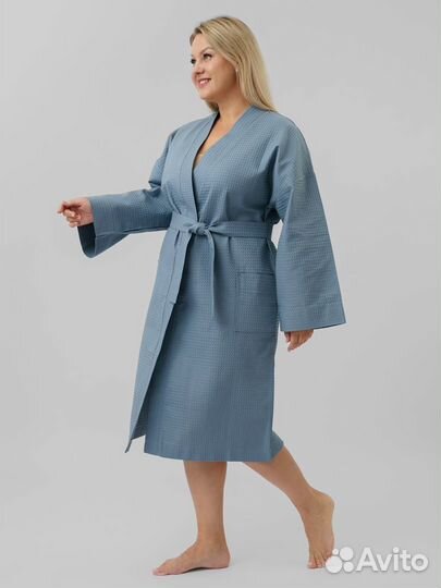 Халат банный вафельный Артикул 1092 - 1089