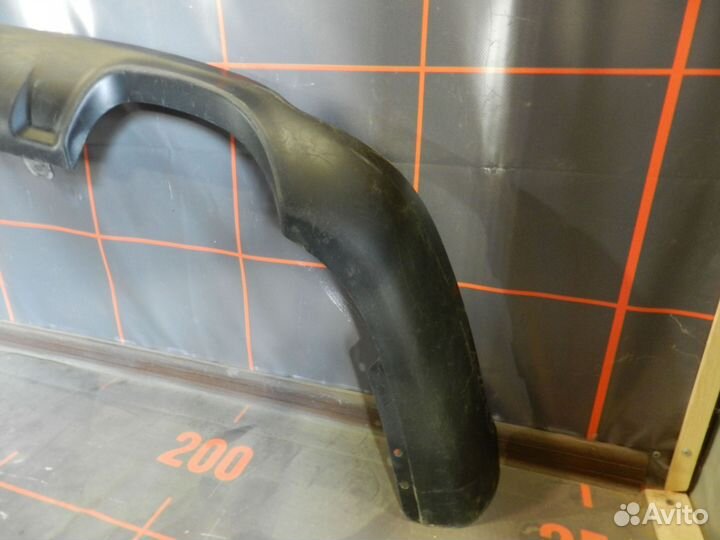 Спойлер бампера заднего - Hyundai Santa Fe 2