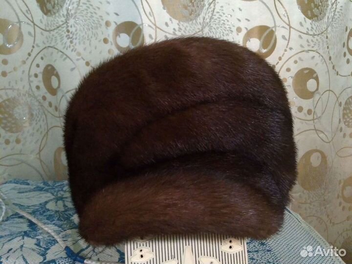 Шапка норковая женская