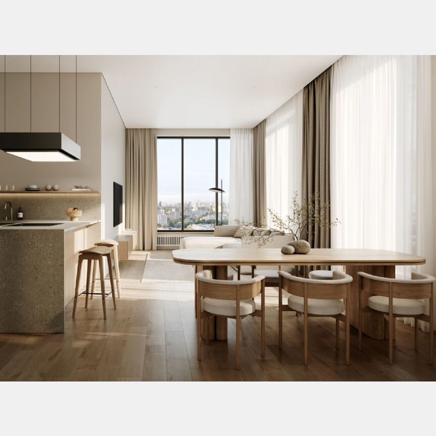 3-к. квартира, 149,6 м², 25/25 эт.