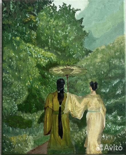 Картина маслом на холсте