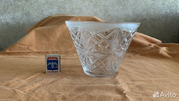 Хрустальная ваза СССР