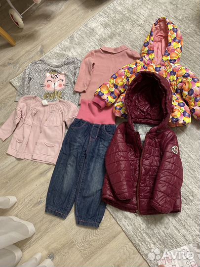 Вещи пакетом на девочку