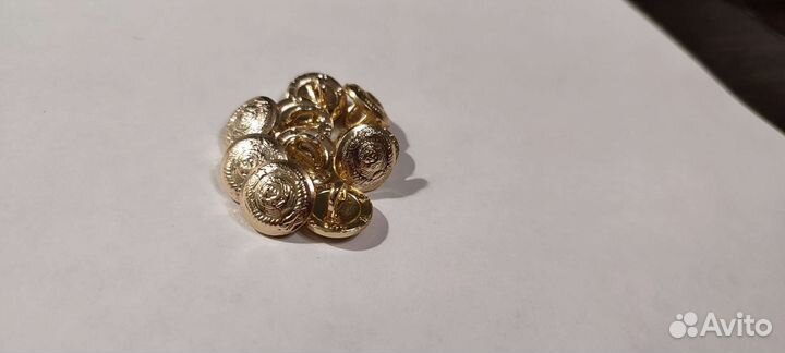 Пуговицы армейские советские 10 шт