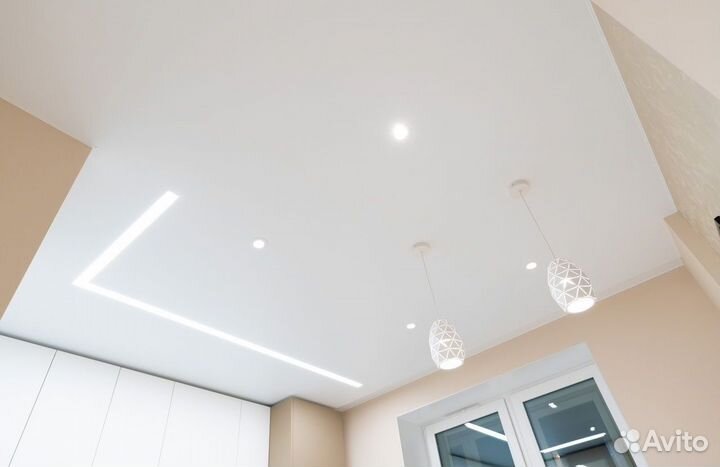 Натяжные потолки