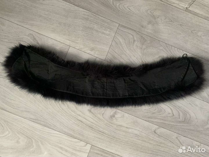 Мех песец серый воротник