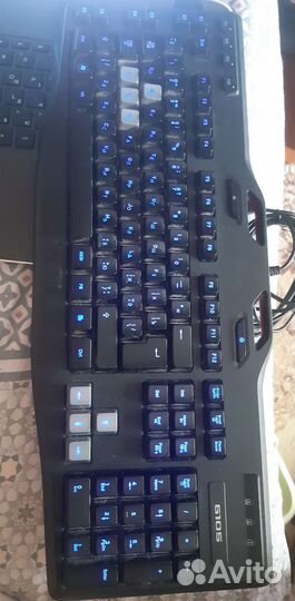 Игровая клавиатура logitech g 105