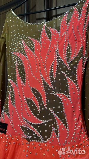 Платье для спортиано-бальных танцев стандарт