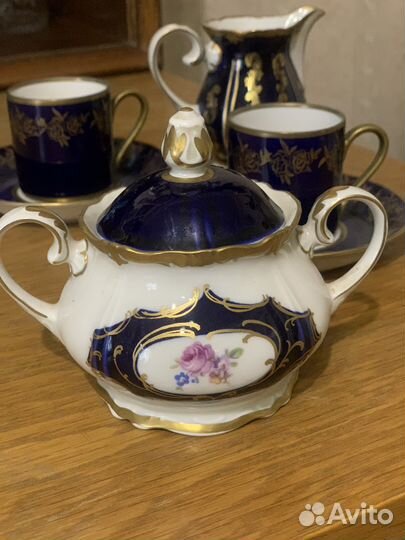 Сахарница cobalt