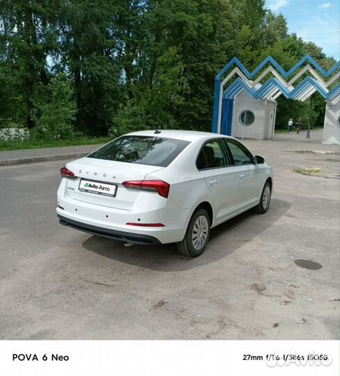 Skoda Rapid 1.6 AT, 2021, 6 600 км