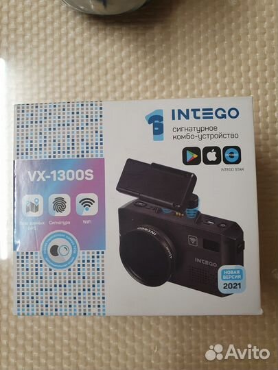 Видеорегистратор комбо intego vx-1300s