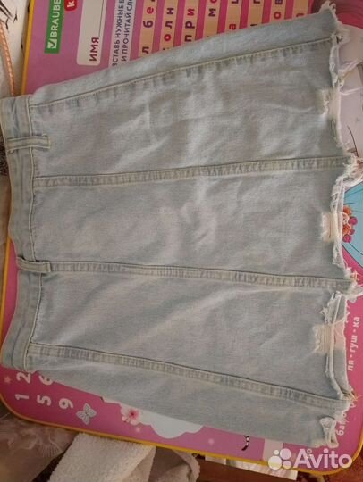 Юбка джинсовая