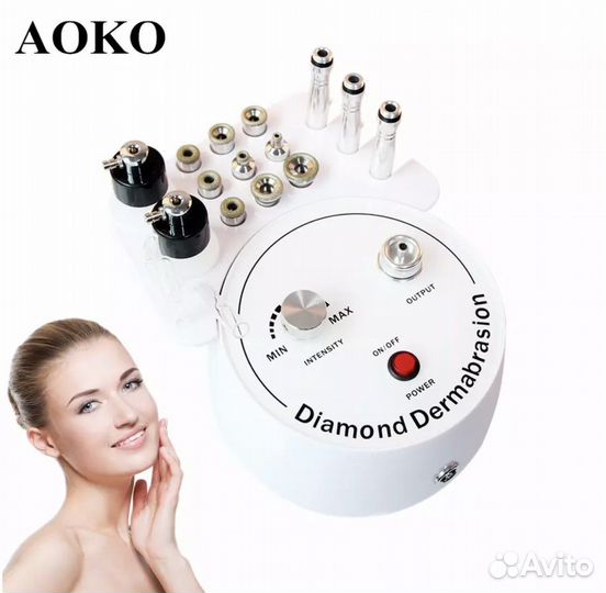 Аппарат для алмазной шлифовки лица