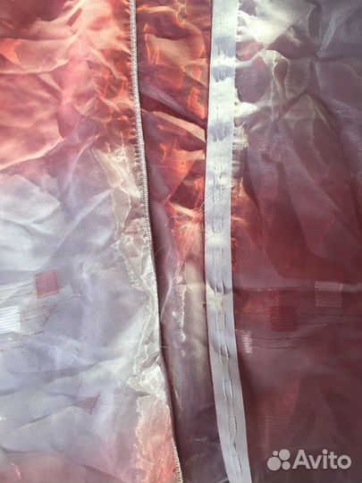 Тюль с ламбрикеном