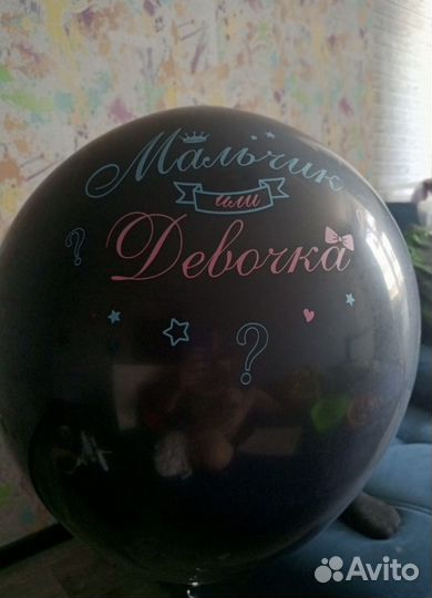 Шарик на гендер пати