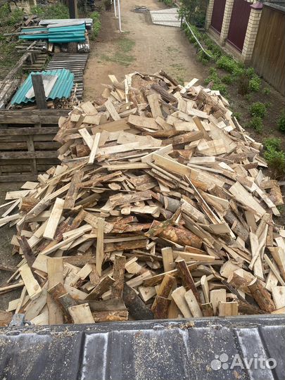 Дрова срезка горбыль сосны-осины