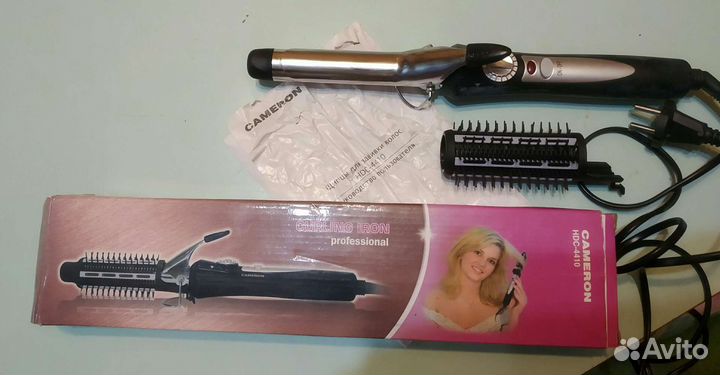 Плойка для волос с насадкой для завивки