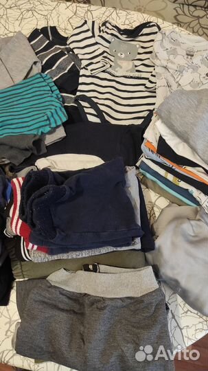 Вещи детские пакетом 80-86 для мальчика