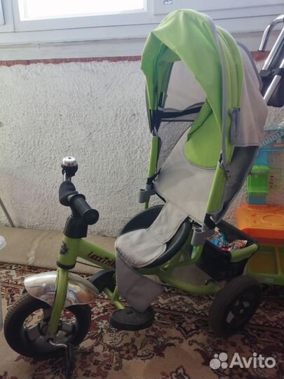 3х колесный велосипед с родительской ручкой