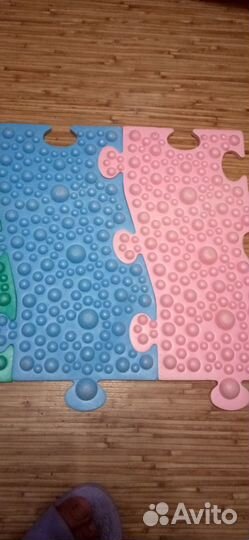 Ортопедические пазлы - коврик массажный