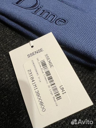 Шапка Dime 3D logo