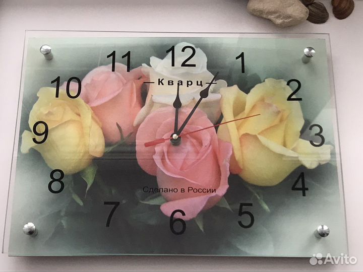 Часы настенные прямоугольные
