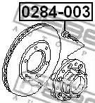 Шпилька крепления колеса