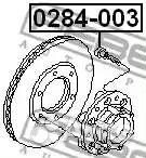 Шпилька крепления колеса