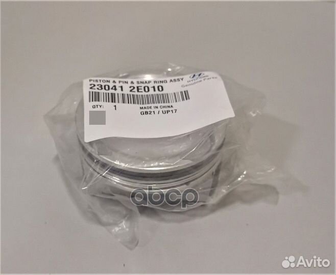 Поршень двигателя С пальцем В сборе 23041-2E010
