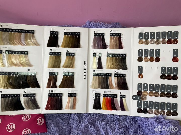 Раскладка краски