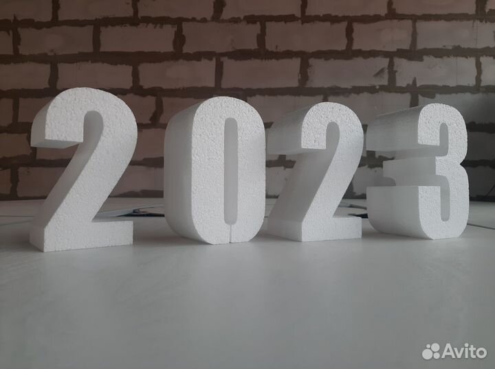 Объемные буквы из пенопласта