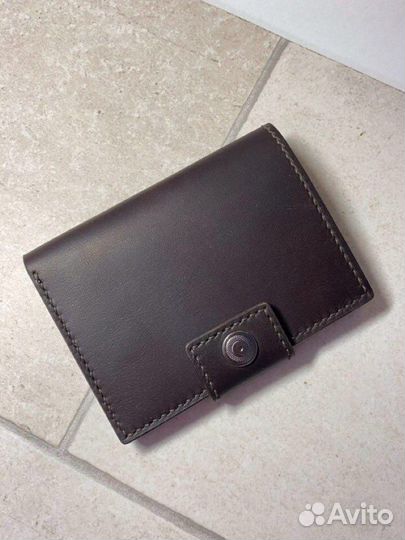 Кошелек бифолд натуральная кожа