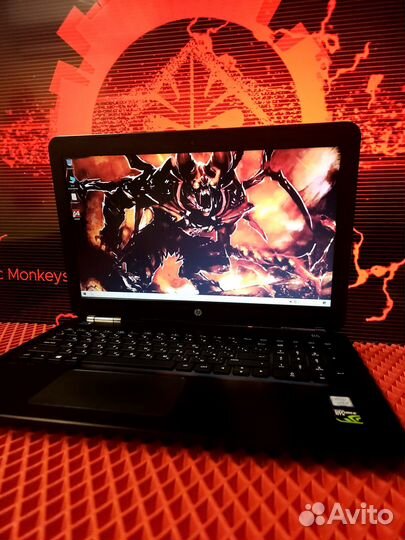Игровой ноутбук HP pavilion