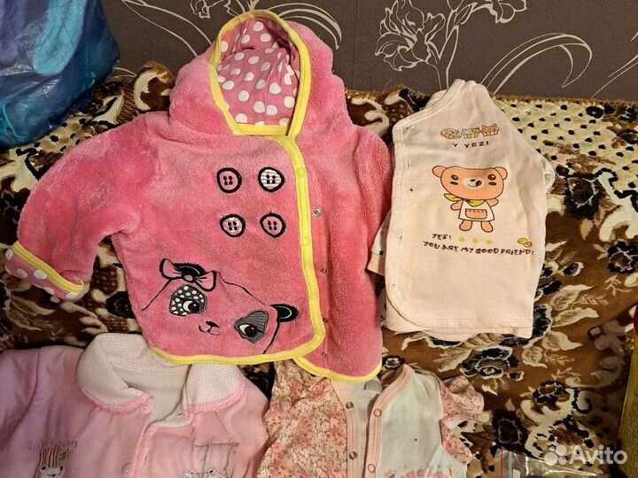 Вещи пакетом для девочки 80 104 размер