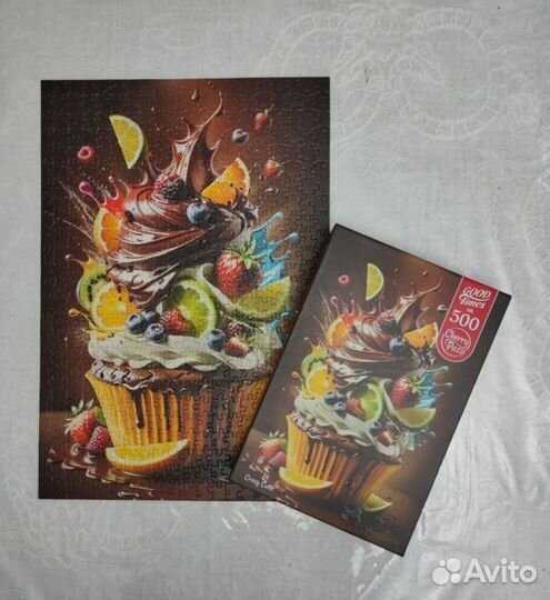 Пазлы cherry 500 пазлы, hatber 1500