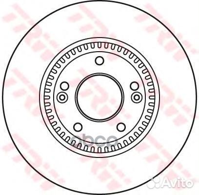 Диск тормозной hyundai iX35/sonata (NF) /KIA SPO