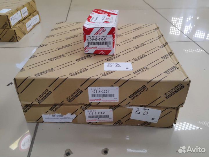 Диски тормозные передние lexus