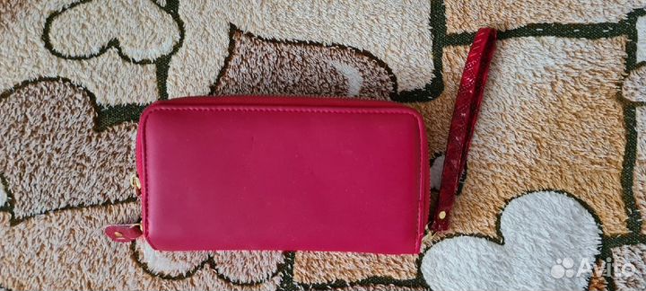 Кошелек женский красный