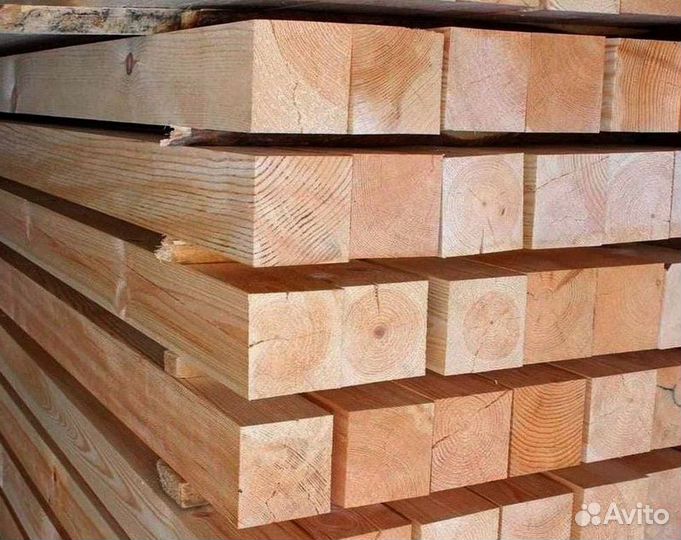 Брус оптом, не строганый