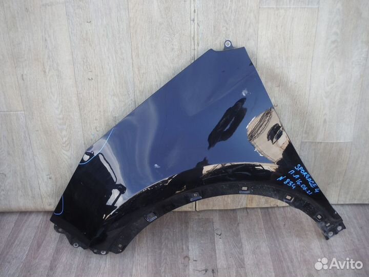 Крыло переднее левое №834 KIA Sportage 4 2018