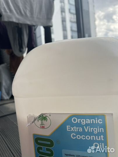 Кокосовое масло Нерафинированное 25 кг