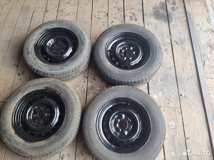 4 летних колеса ваз Р13 175 на 70