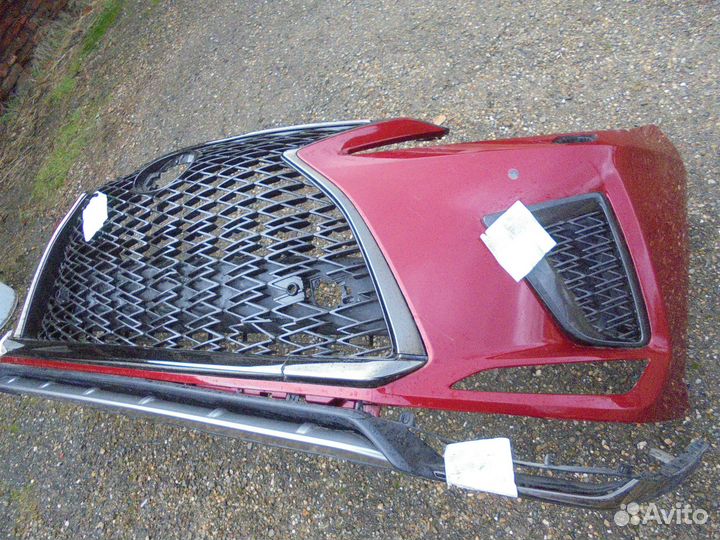 Бампер передний с решеткой Lexus RX 4 (2020)