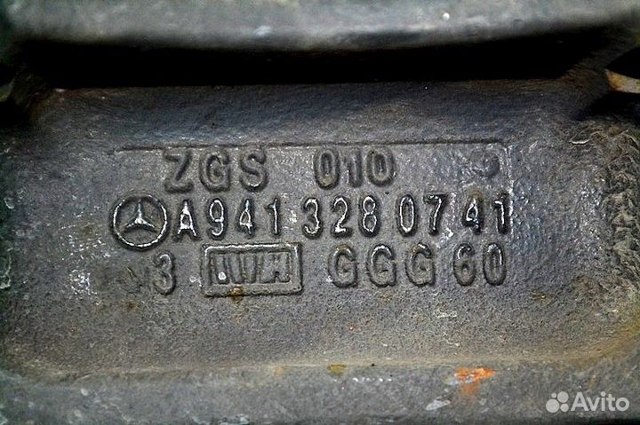 Кронштейн пневмобаллона ведущего моста, правый mer