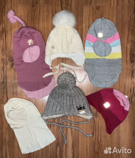 Детские зимние шапки