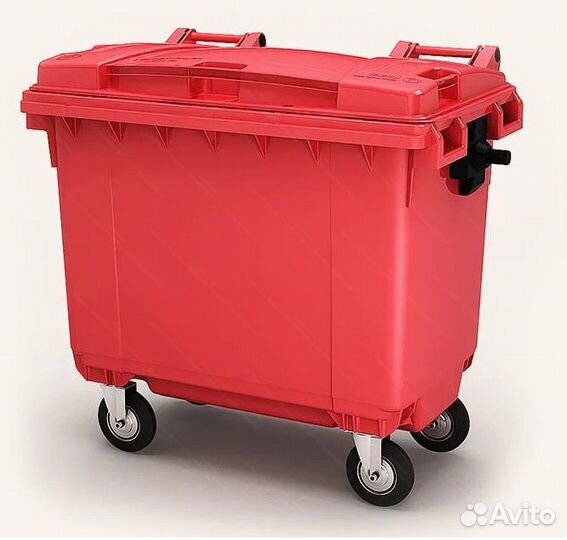 Мусорный контейнер пластиковый 660л-5363