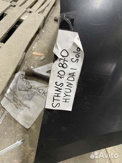 Бампер задний hyundai Solaris 10-14г. седан (SAT