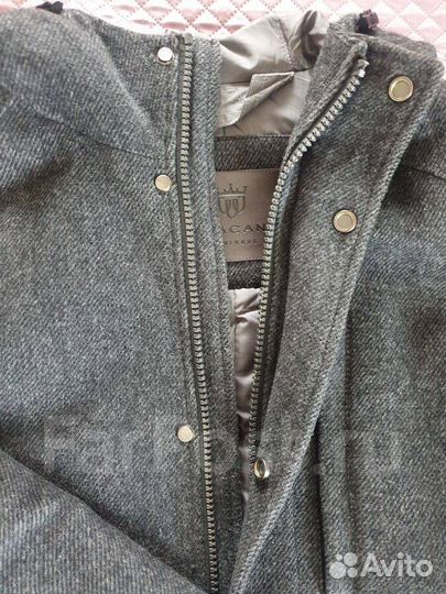 Пальто на подкладе мужское шерсть р46