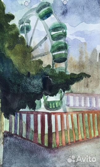 Акварельные этюды формата А4