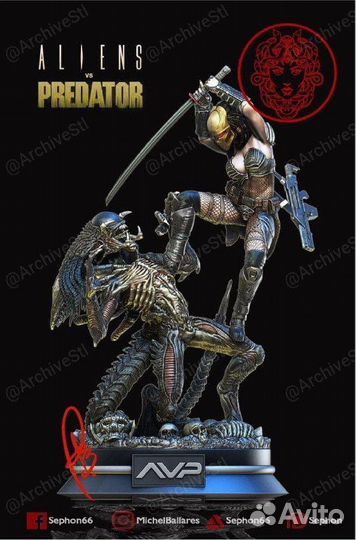 Фигурки чужой против хищника